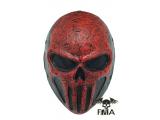 FMA Halloween  Wire Mesh "SKULL PUNISNER"  RED Mask  tb574  Free